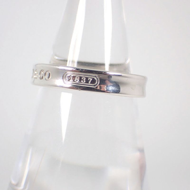 Tiffany & Co AG 925 1837 Narrow Ring No 11 J129-2