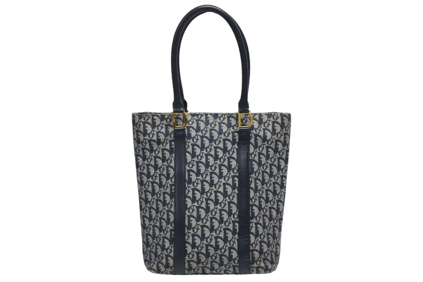 Dior Trotter Handbag 0 C Navy Galliano