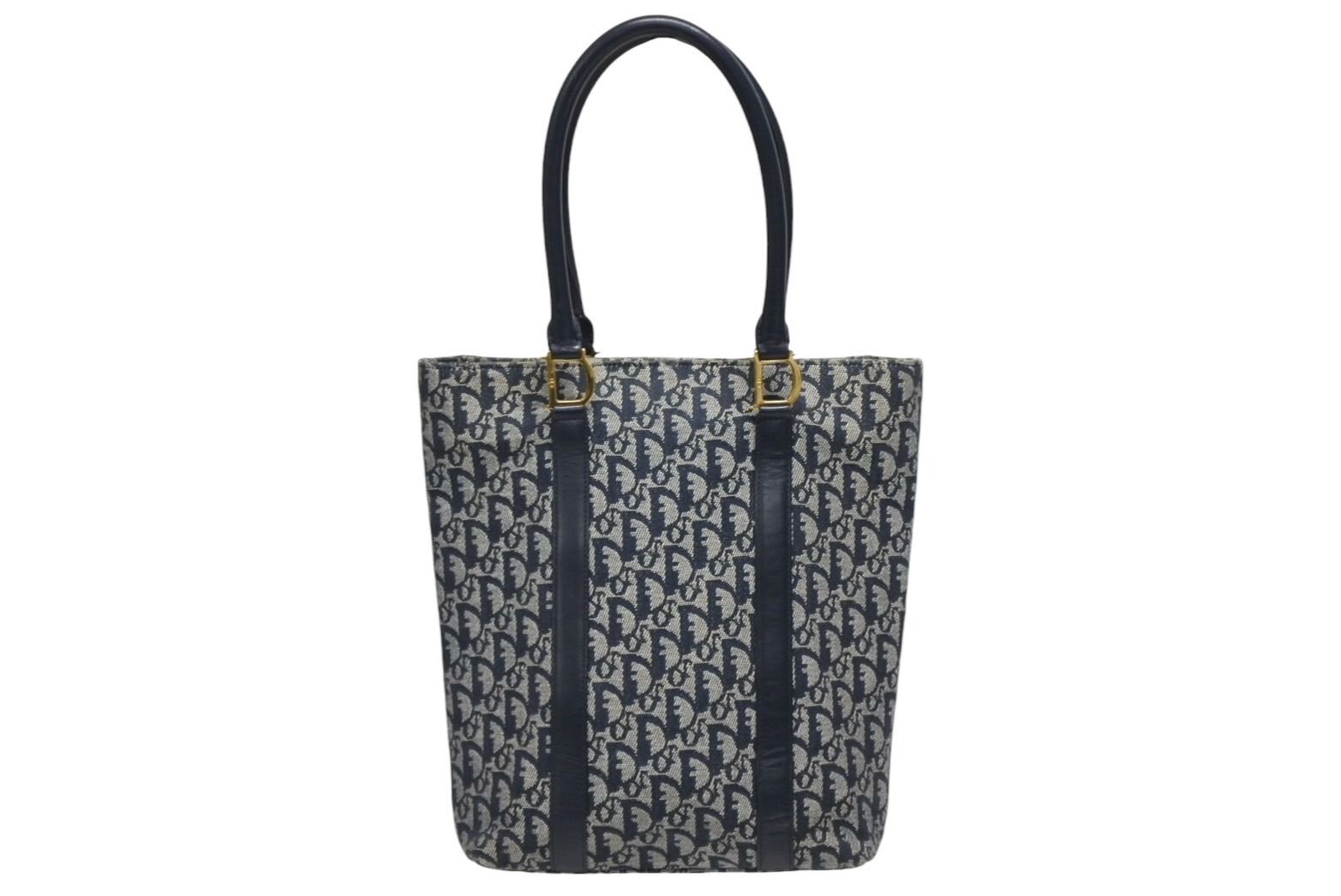 Dior Trotter Handbag 0 C Navy Galliano