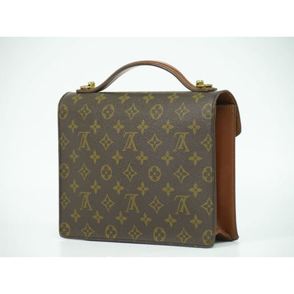 Louis Vuitton Monceau 26 Monogram Handbag Brown