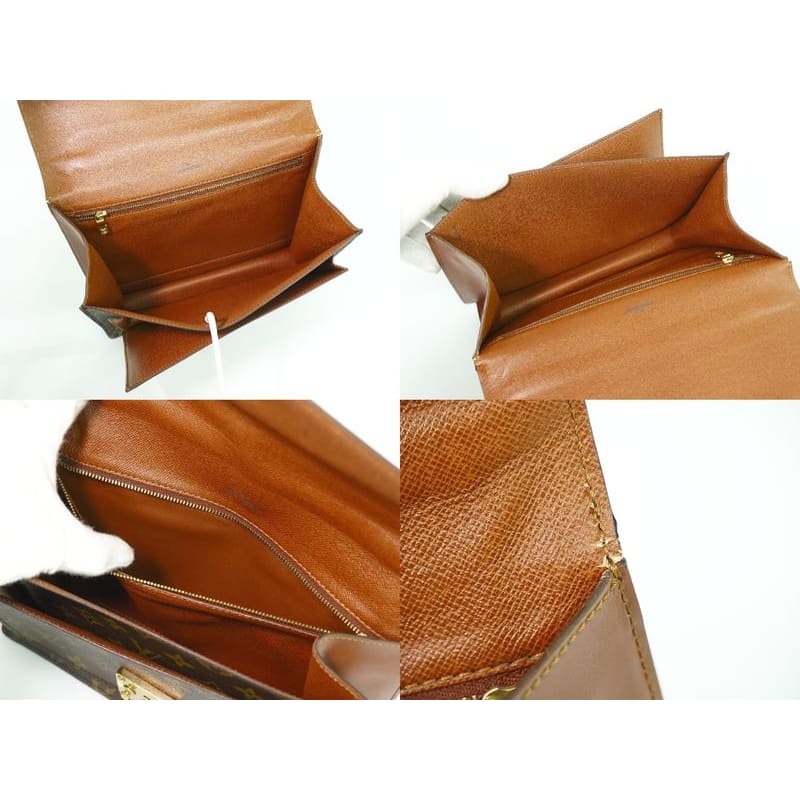 Louis Vuitton Monceau 26 Monogram Handbag Brown
