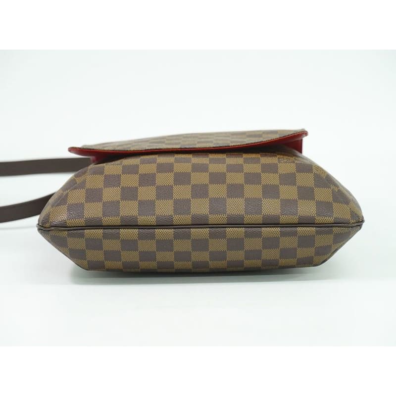 Louis Vuitton Musette Damier Ebene Shoulder Bag Pochette Brown