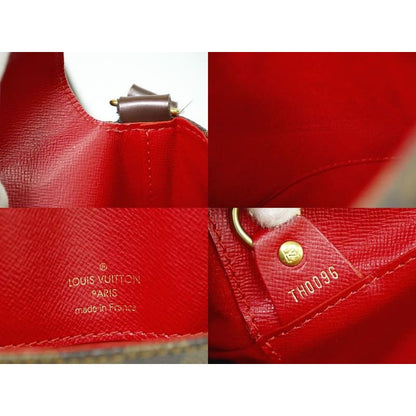 Louis Vuitton Musette Damier Ebene Shoulder Bag Pochette Brown