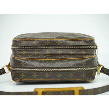 Louis Vuitton Nile Monogram Shoulder Bag Pochette Brown