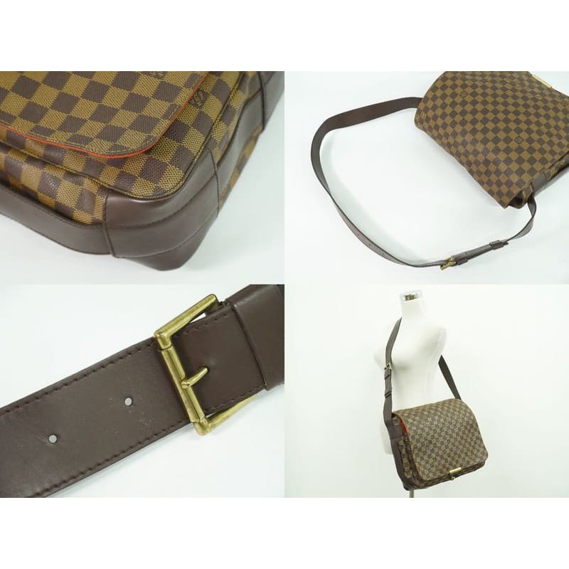 Louis Vuitton Naviglio Damier Ebene Shoulder Bag Messenger