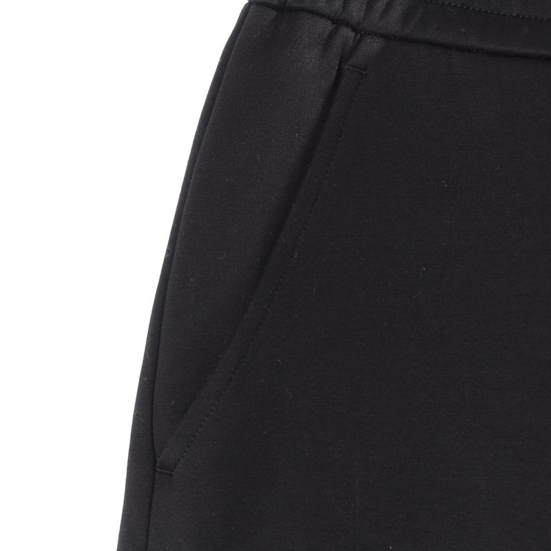 Prada Cotton Fleece Re-nylon Detail Jogger Pants Bottoms Ujp249 Black S