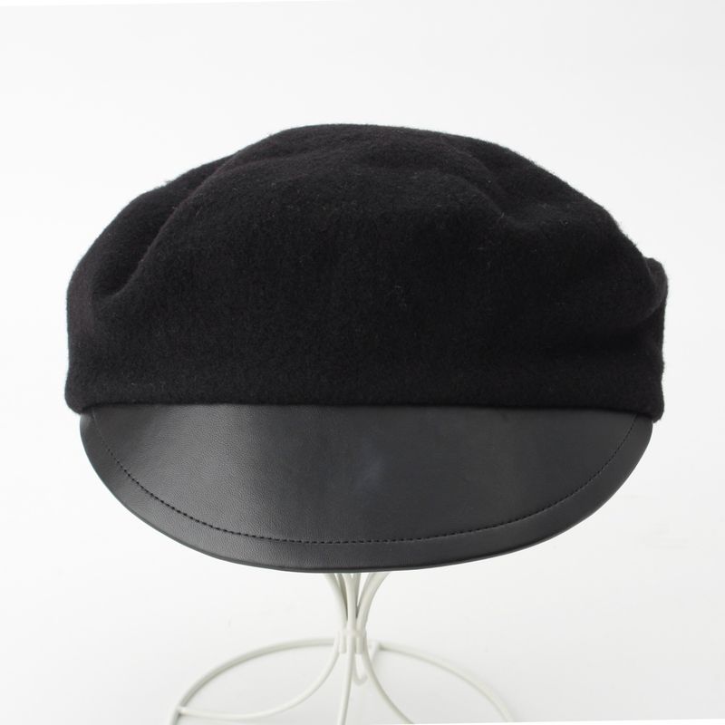 Dior Wool Logo Charm Bee Embroidery Beret Hat 81ddr921g103 Black 57