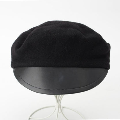 Dior Wool Logo Charm Bee Embroidery Beret Hat 81ddr921g103 Black 57