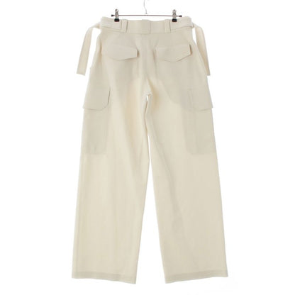 Louis Vuitton 24SS Nylon Cargo Pants Bottoms Rw241ww G74 Fqpx32 Ivory 38