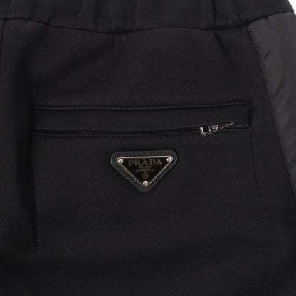 Prada Re-nylon Sideline Triangle Logo Jogger Pants Bottoms Ujp180 Black S