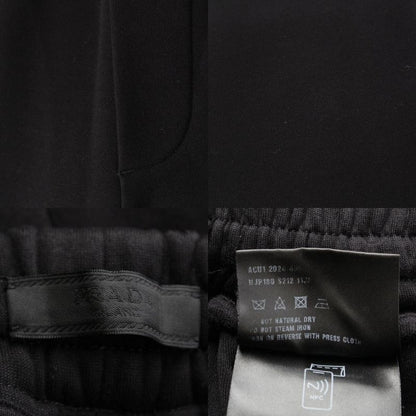 Prada Re-nylon Sideline Triangle Logo Jogger Pants Bottoms Ujp180 Black S