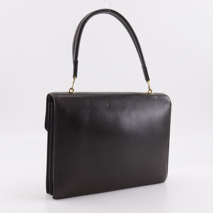 Hermes Palonière Vintage Box Calf Brown XO Women's Handbag