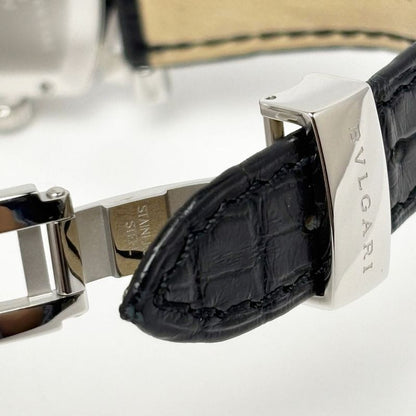 Bvlgari Watch Quartz Ashoma Black Silver Boys
