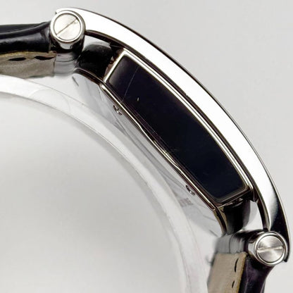 Bvlgari Watch Quartz Ashoma Black Silver Boys