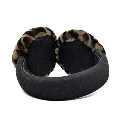 Fendi Ear-muffs Zucca Pattern Brown Black Earmuffs Accessories Miscellan