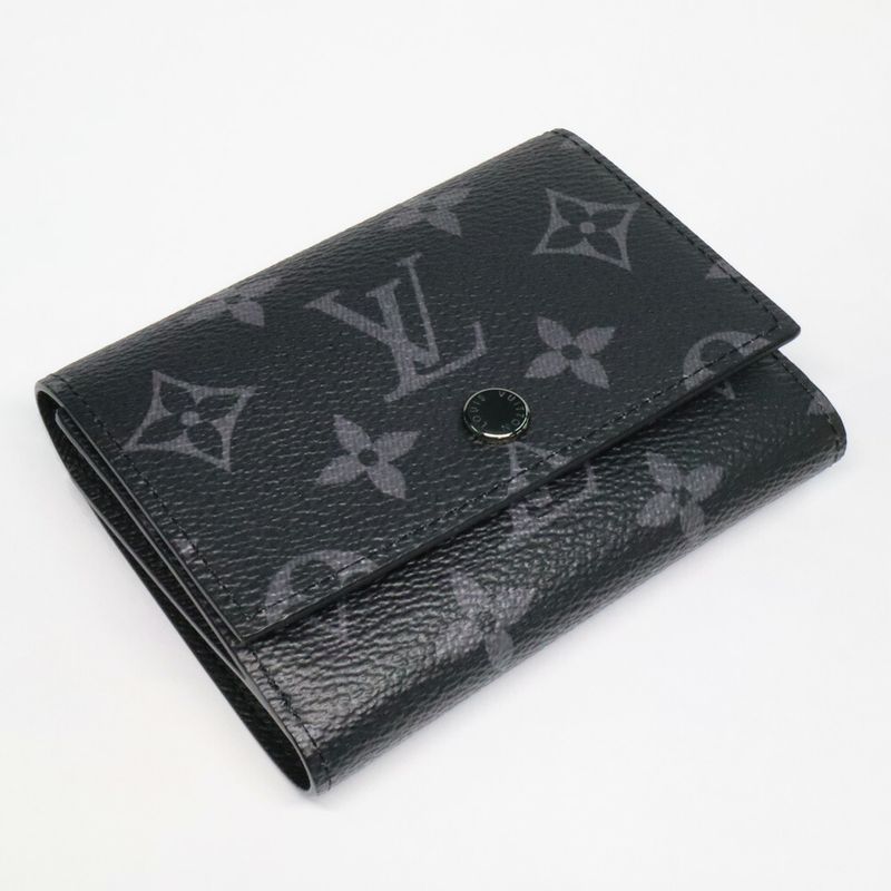 Louis Vuitton Monogram Eclipse Victor-wallet M12598 Men's Wallet