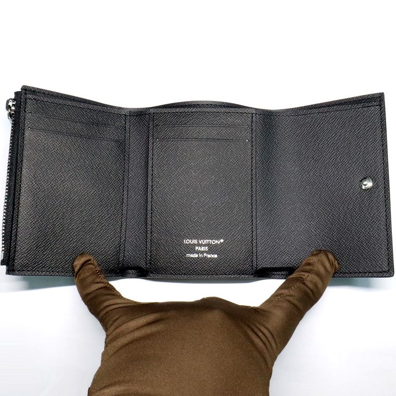 Louis Vuitton Monogram Eclipse Victor-wallet M12598 Men's Wallet