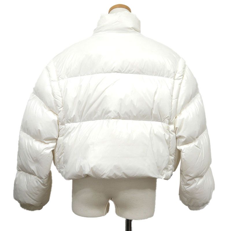 Prada Re-nylon Short Length Down Jacket 291805 White 3
