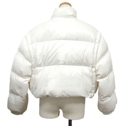 Prada Re-nylon Short Length Down Jacket 291805 White 3