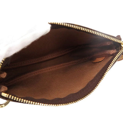 Louis Vuitton Mini Pochette Accessory Monogram Pouch Bag 1037