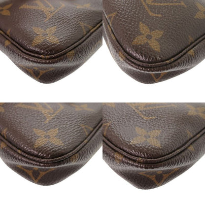 Louis Vuitton Mini Pochette Accessory Monogram Pouch Bag 1037