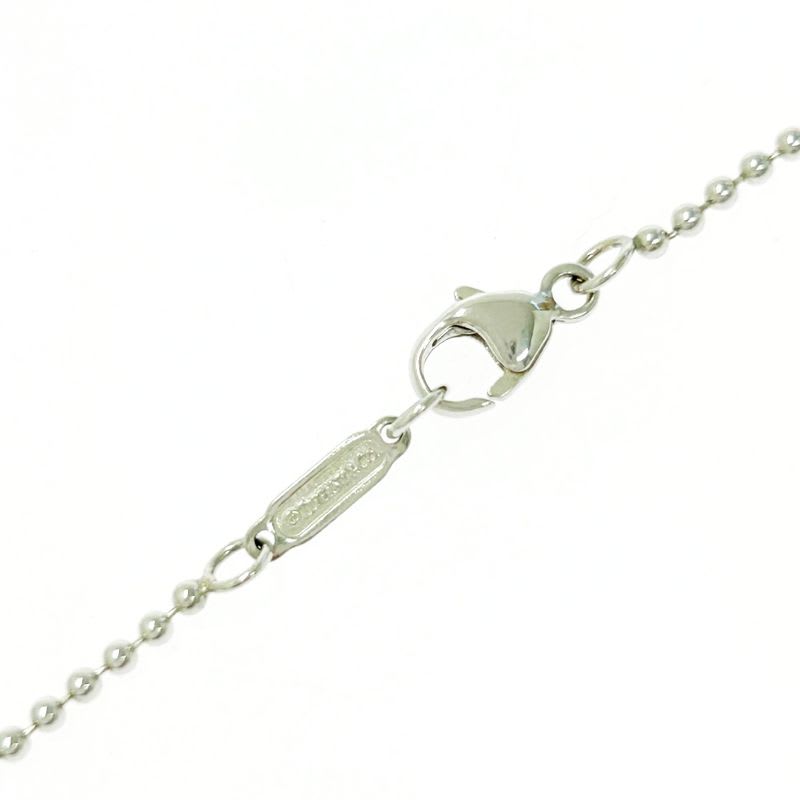 Tiffany & Co Silver Hardware Ball 5 row Necklace 7.5 g 925 Engraved