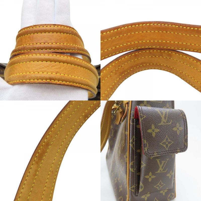 Louis Vuitton Tote Bag Multiply City Monogram Leather Brown Shoulder