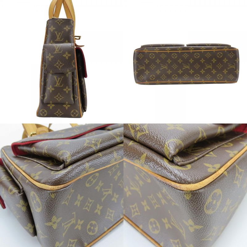 Louis Vuitton Tote Bag Multiply City Monogram Leather Brown Shoulder