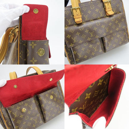 Louis Vuitton Tote Bag Multiply City Monogram Leather Brown Shoulder