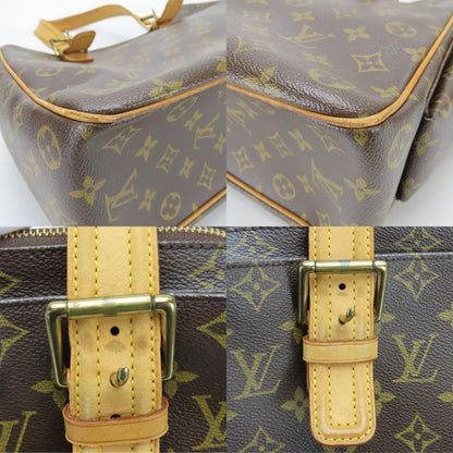 Louis Vuitton Tote Bag Multiply City Monogram Leather Brown Shoulder