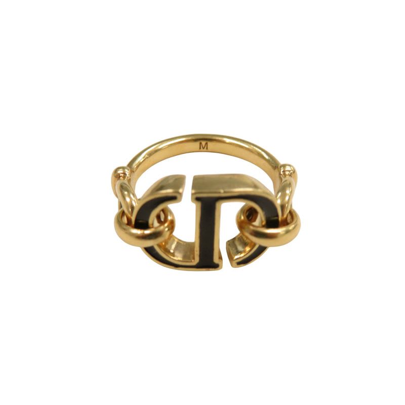 Christian Dior 30 Montaigne Ring GP No 11 Gold 0790