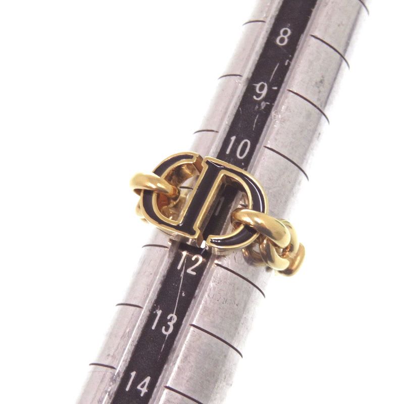 Christian Dior 30 Montaigne Ring GP No 11 Gold 0790