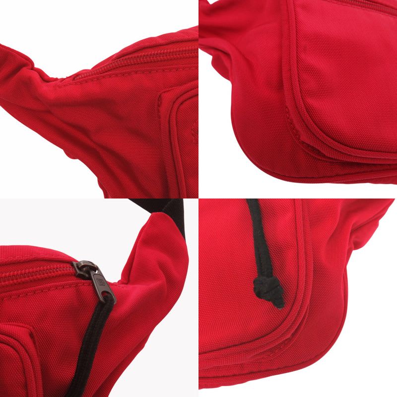 Balenciaga Explorer Belt Bag Nylon Red Body Waist 0968