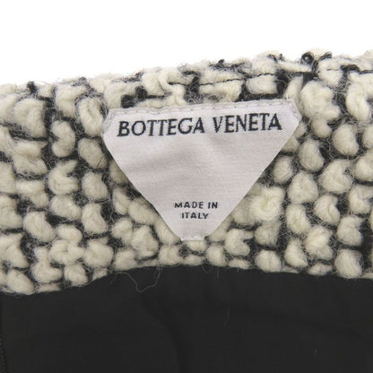 Bottega Veneta Skirt Mohair Wool Nylon White Black 0848