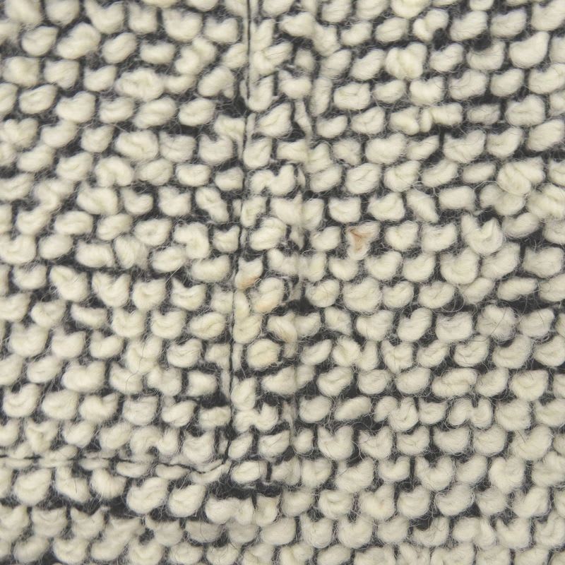 Bottega Veneta Skirt Mohair Wool Nylon White Black 0848