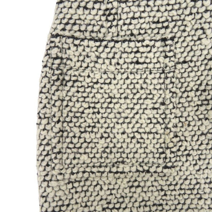 Bottega Veneta Skirt Mohair Wool Nylon White Black 0848