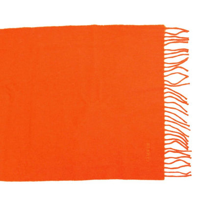 Hermes Muffler - Orange Cashmere Accessories Others
