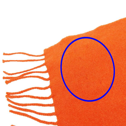 Hermes Muffler - Orange Cashmere Accessories Others