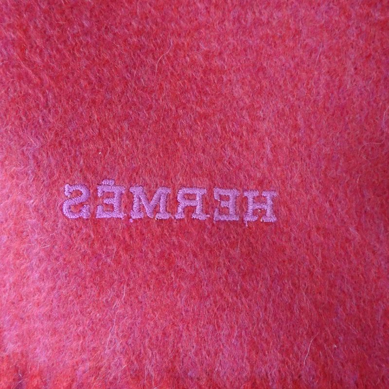 Hermes Cashmere Pink Shawl