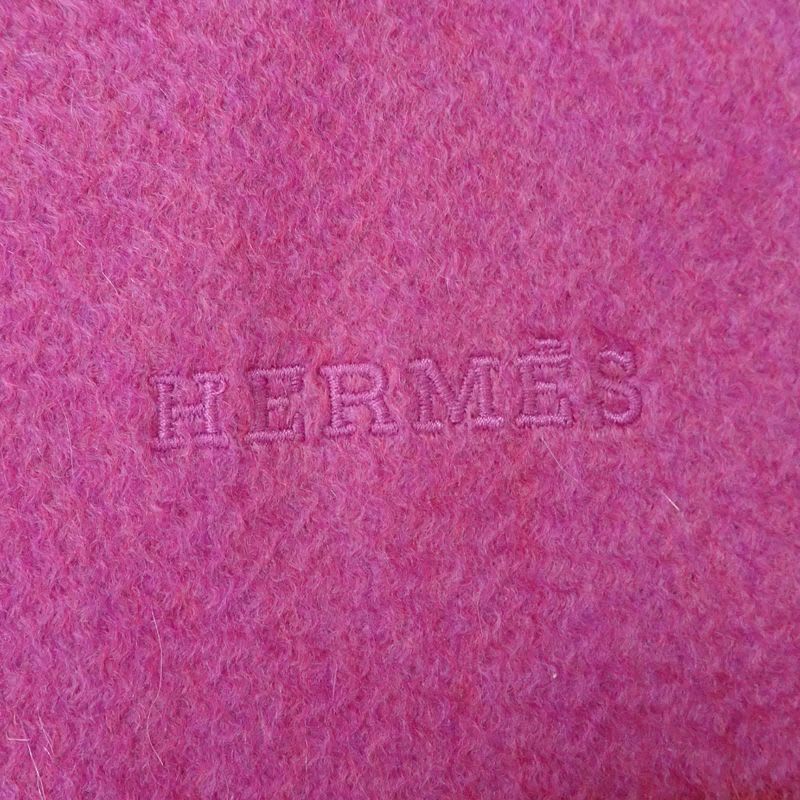 Hermes Cashmere Pink Shawl