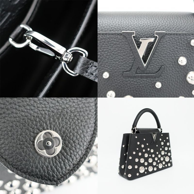 Louis Vuitton Lv×yk Capucines MM Metal Dot M21665 Handbag Shoulder-2wa