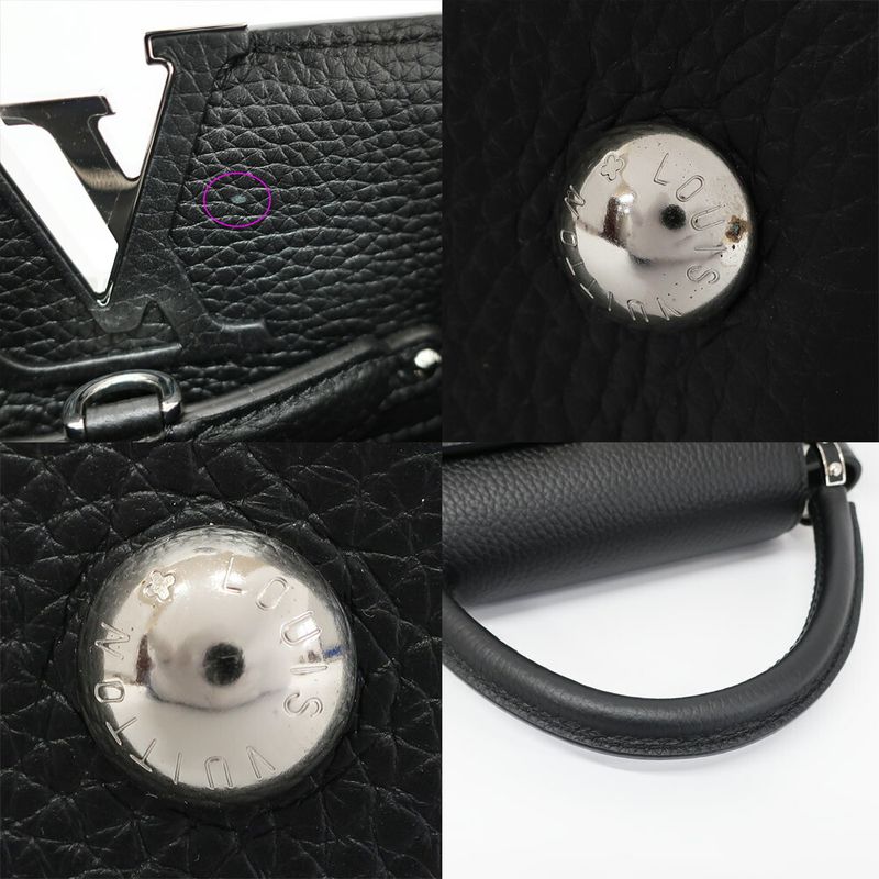 Louis Vuitton Lv×yk Capucines MM Metal Dot M21665 Handbag Shoulder-2wa