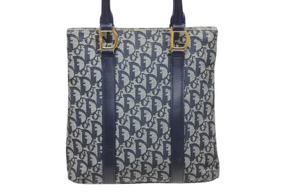 Dior Trotter Handbag 0 C 011 Navy Galliano