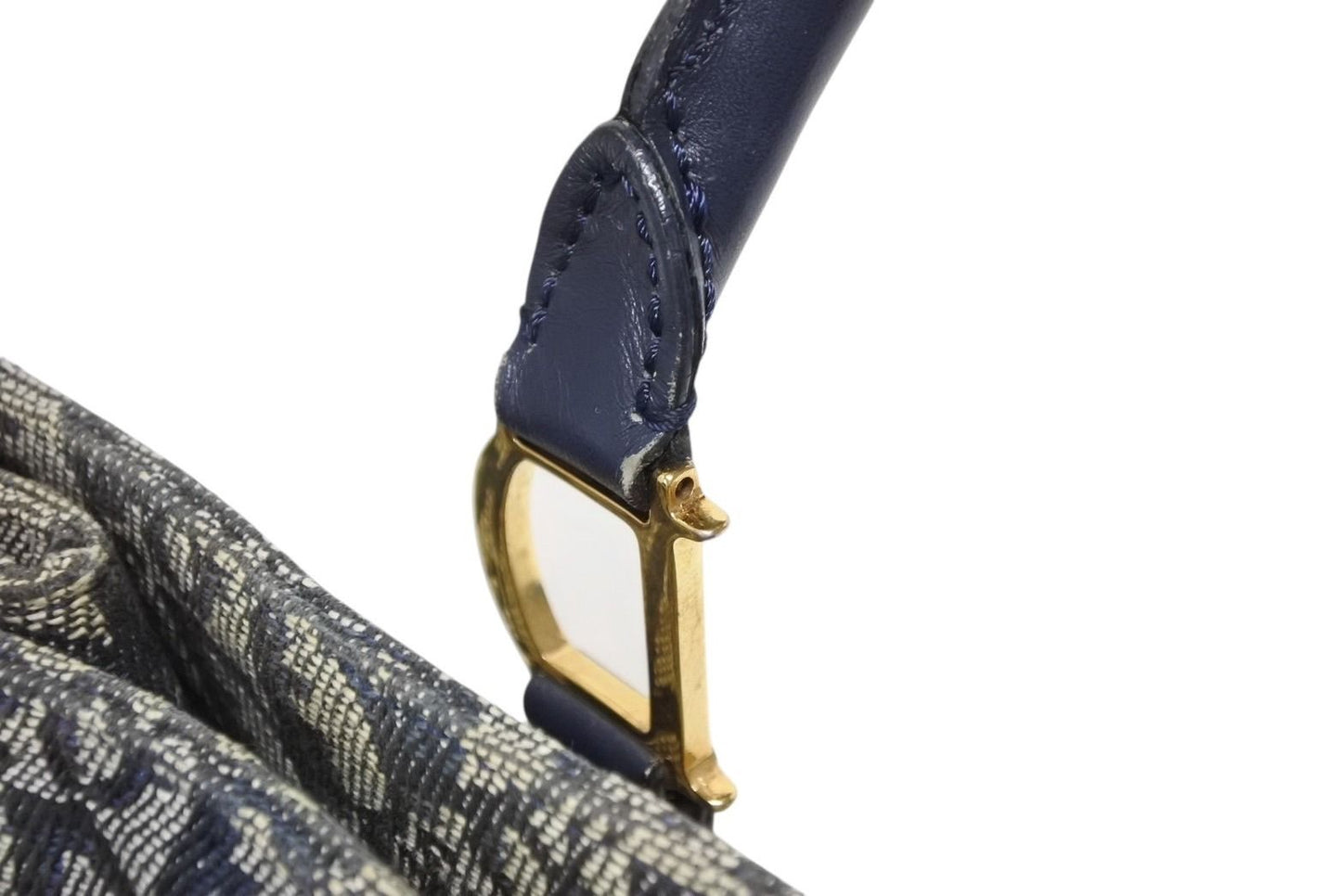 Dior Trotter Handbag 0 C 011 Navy Galliano — view 7