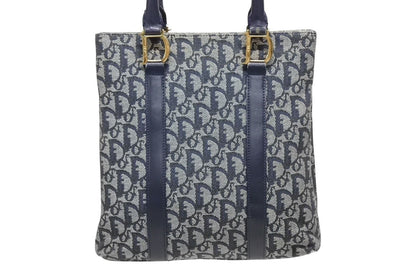 Dior Trotter Handbag 0 C 011 Navy Galliano — view 2
