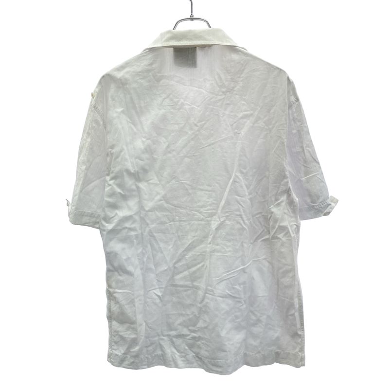 Loewe Paula's Ibiza Short Sleeve Striped Shirt H616y05x09 White 44