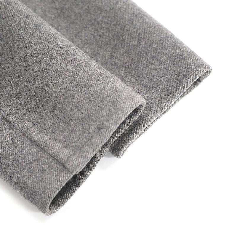 Celine By Phoebe Philo Egg Crombie Cashmere Coat 2 8H13 6700 Gray 36