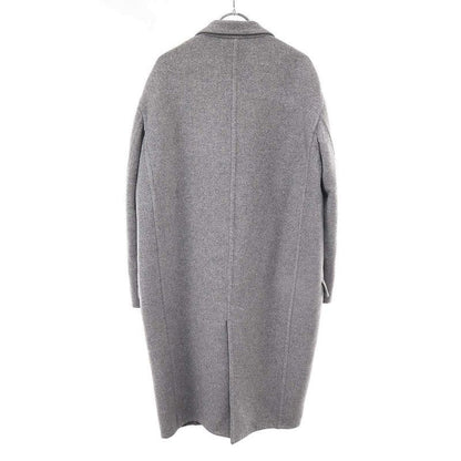 Celine By Phoebe Philo Egg Crombie Cashmere Coat 2 8H13 6700 Gray 36