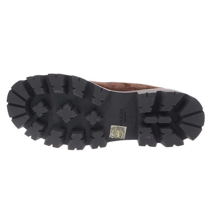Prada 25AW Suede Zip Booties 328 Brown 40