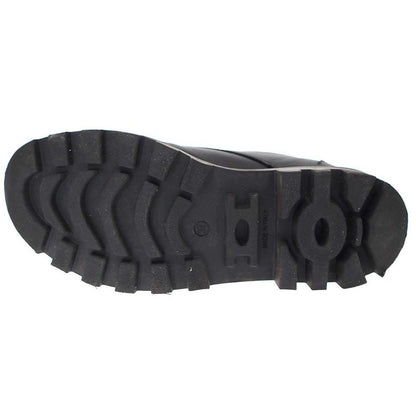 Loewe Lace-up Leather Boots Black 37